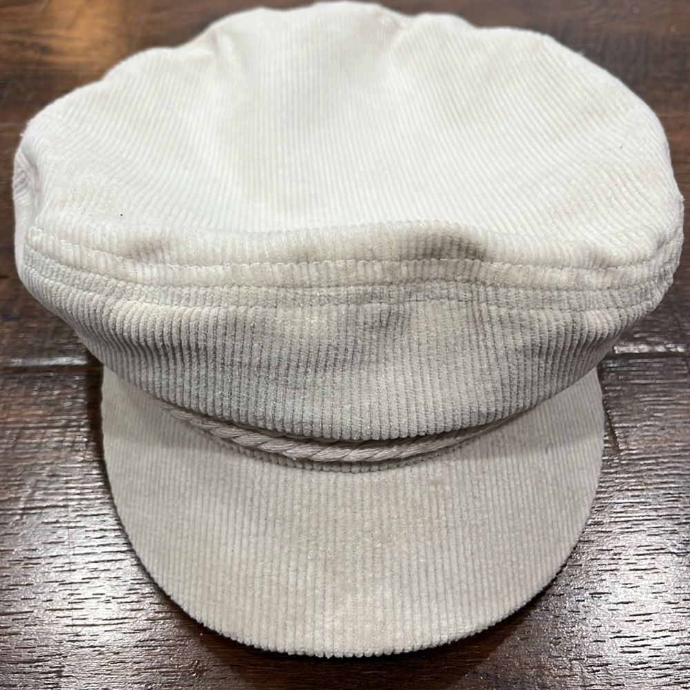 Brixton Fiddler Fisherman’s Cap in Egret White